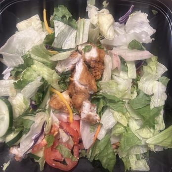 Zaxbys - Zaxbys House Salad received - Chicken Wings Near Me - Macclenny, Florida