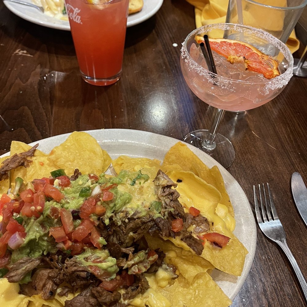 The Beehive Grill - Fully Loaded Nachos - Full Size, Southwest Chicken Pasta, strawberry lemonade, Paloma - Bars Near Me - Logan, Utah The Beehive Grill - Fully Loaded Nachos - Full Size, Southwest Chicken Pasta, strawberry lemonade, Paloma - Bars Near Me - Logan, Utah