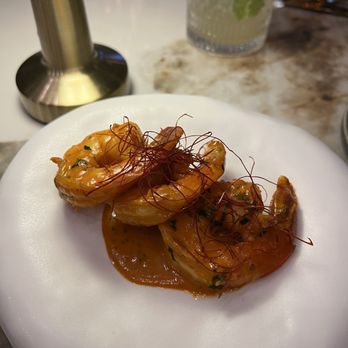 Tamasha - BYADGI CHILLI SHRIMPS - Indian Near Me - Raleigh, North Carolina