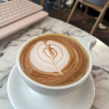 Refuge - Mocha latte w/ almond milk - Cocktail Bars Near Me - Houston, Texas Refuge - Mocha latte w/ almond milk - Cocktail Bars Near Me - Houston, Texas