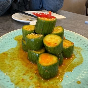 Prince Dumpling - Cucumber salad (I think partially eaten ) - Dim Sum Near Me - Rosemead, California Prince Dumpling - Cucumber salad (I think partially eaten ) - Dim Sum Near Me - Rosemead, California