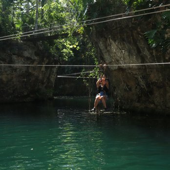 Xplor Park - After a lot of walking and hot this is your last zip line and get soaked wet. - Amusement Parks Near Me - Playa del Carmen, ROO Xplor Park - After a lot of walking and hot this is your last zip line and get soaked wet. - Amusement Parks Near Me - Playa del Carmen, ROO