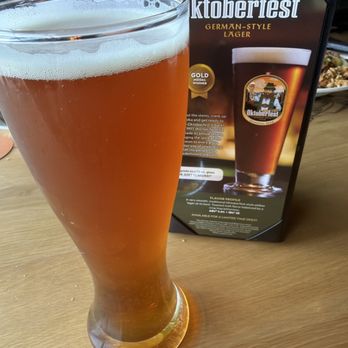 BJ's Restaurant & Brewhouse - Oktoberfest beer - New American Near Me - Reno, Nevada