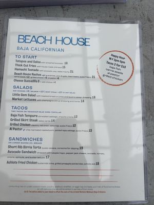 Menu photo 1 Beach House Los Angeles, CA Menu photo 1 Beach House Los Angeles, CA