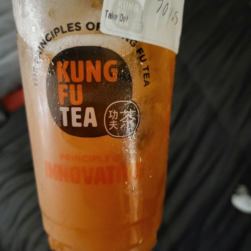 Kung Fu Tea - Guava black tea missing the chia seeds and berry crystal bubble that I paid extra for. - Bubble Tea Near Me - Columbia, Maryland Kung Fu Tea - Guava black tea missing the chia seeds and berry crystal bubble that I paid extra for. - Bubble Tea Near Me - Columbia, Maryland