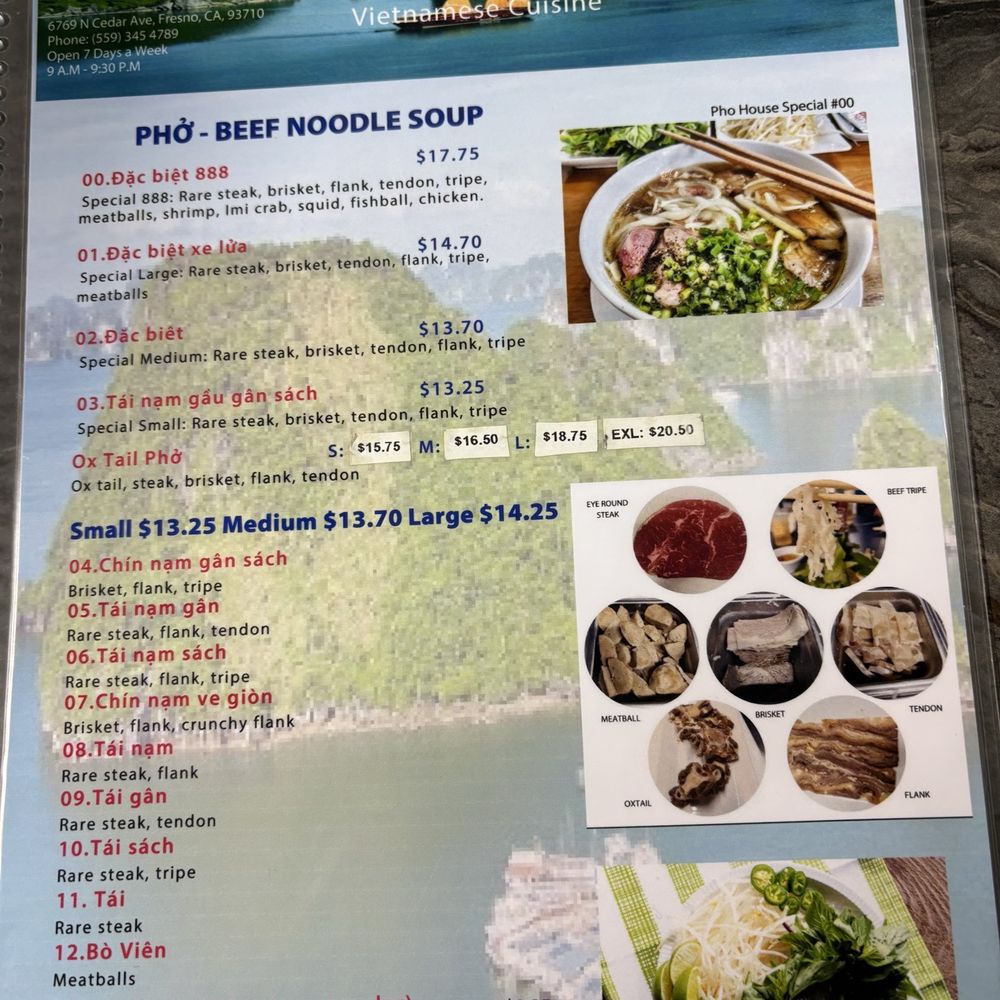 Pho Paradise - Pho menu - Noodles Near Me - Fresno, California Pho Paradise - Pho menu - Noodles Near Me - Fresno, California