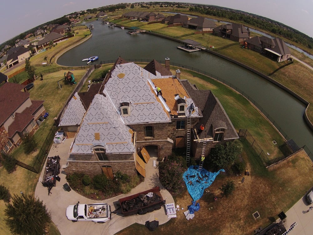 Slide of Roofing Giant