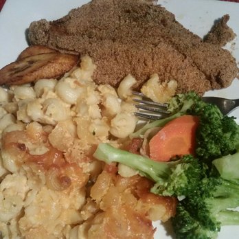 Cafe Metro - Yummy fried catfish, plaintains, and homemade giner beer - Caribbean Near Me - Teaneck, New Jersey