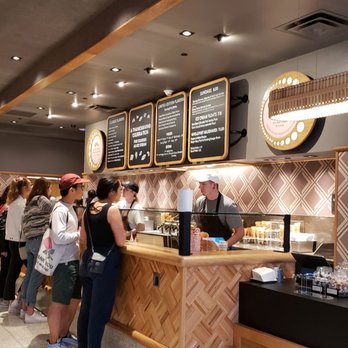 Salt & Straw - Ordering area. Line moves slower than you'd expect but because they let everyone try all flavors! - Ice Cream & Frozen Yogurt Near Me - Pasadena, California Salt & Straw - Ordering area. Line moves slower than you'd expect but because they let everyone try all flavors! - Ice Cream & Frozen Yogurt Near Me - Pasadena, California