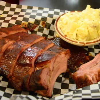 BBQ4LIFE - Half rack of ribs and potato salad. - Barbeque Near Me - Boise, Idaho BBQ4LIFE - Half rack of ribs and potato salad. - Barbeque Near Me - Boise, Idaho