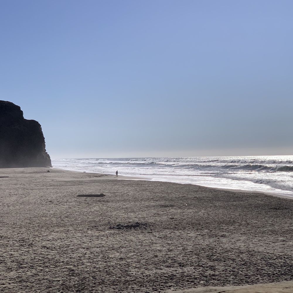 Pomponio State Beach - 11/14/2022: Pomponio State Beach-waves are shallow. - Beaches Near Me - San Gregorio, California Pomponio State Beach - 11/14/2022: Pomponio State Beach-waves are shallow. - Beaches Near Me - San Gregorio, California
