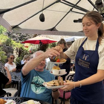 weavers cottage Tea Shoppe - High tea tray - Tea Rooms Near Me - Torquay, TOB