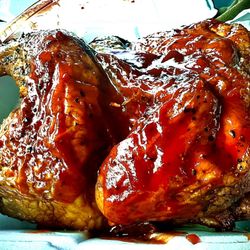 Fresh Air Bar-B-Que - Smoked chicken...AMAZING!!