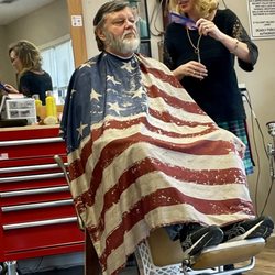 Misty’s Barber Shop - Misty doing her thing...