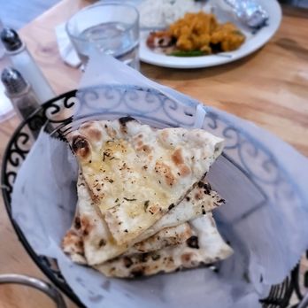 Jackson Diner - Garlic Naan. The standard $5 - Indian Near Me - Jackson Heights, New York Jackson Diner - Garlic Naan. The standard $5 - Indian Near Me - Jackson Heights, New York