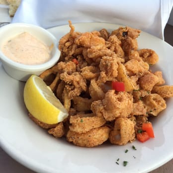 The Trident - Fried calamari. Pretty tasty. - Seafood Near Me - Sausalito, California The Trident - Fried calamari. Pretty tasty. - Seafood Near Me - Sausalito, California