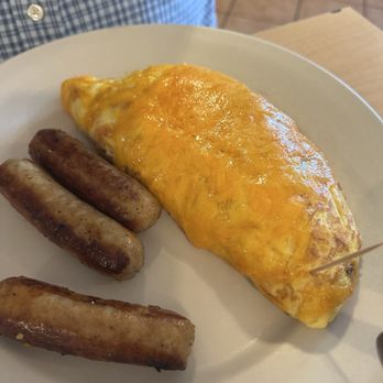 Mimosa - Three Meat Omelette with pork sausage - Breakfast & Brunch Near Me - Franklin, Wisconsin