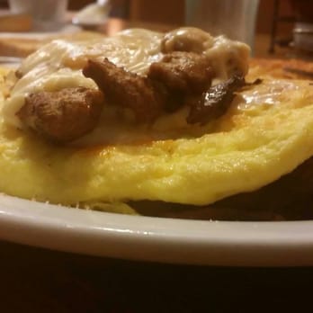 Denny's - Omelettes are one of the first things you go over in Culinary School... an omelet is NOT a stack of ingredients. Ughhh -_- - American Near Me - Buena Park, California Denny's - Omelettes are one of the first things you go over in Culinary School... an omelet is NOT a stack of ingredients. Ughhh -_- - American Near Me - Buena Park, California
