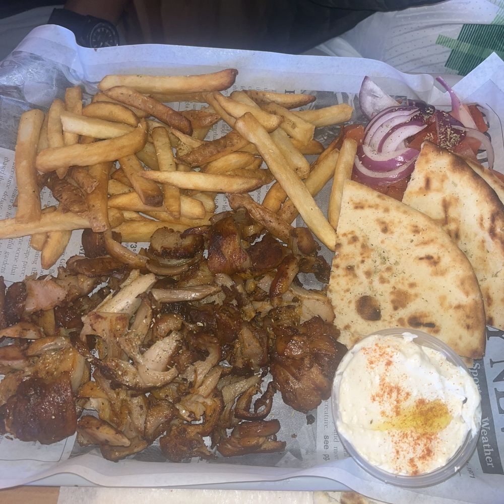 Yeeros - Chicken Souvlaki Platter - Greek Near Me - Baltimore, Maryland Yeeros - Chicken Souvlaki Platter - Greek Near Me - Baltimore, Maryland