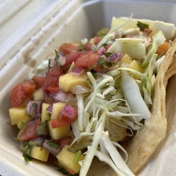 El Colibri Restaurant and Deli - Fried fish taco (so good) - Burgers Near Me - Salinas, California
