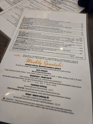 Menu photo 1 Bertha's Baja Bistro Denver, CO