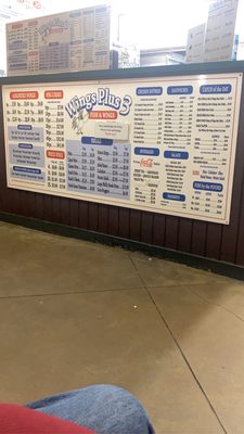 Menu photo 2 Wings Plus 3 Birmingham, AL