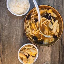Jumbo Asian Bistro & Bar - Fish in golden sour soup. Not very golden, nor sour. Only brown, and spicy.