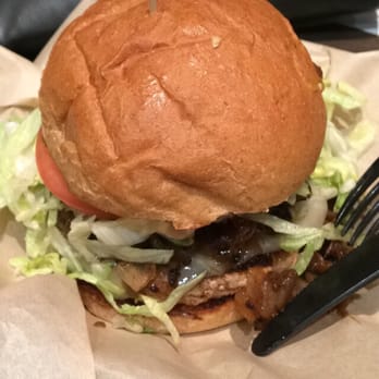The Stand - American Classics Redefined - West side veggie burger made with a turkey patty. Mmmm - Burgers Near Me - Northridge, California The Stand - American Classics Redefined - West side veggie burger made with a turkey patty. Mmmm - Burgers Near Me - Northridge, California