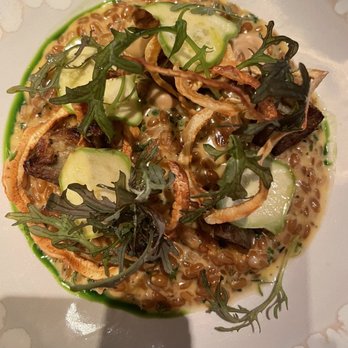 Le Jardinier - Spelt risotto - French Near Me - Miami, Florida