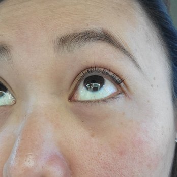 LeahLASH Studio - You can see the left over ony eyes - Eyelash Service Near Me - The Colony, Texas