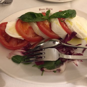 Buca Mario - Caprese salad - Tuscan Near Me - Florence, FI Buca Mario - Caprese salad - Tuscan Near Me - Florence, FI