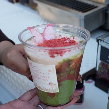 East Wind Coffee Roasters - Matcha with eatable butterfly and glitter! - Coffee Roasteries Near Me East Wind Coffee Roasters - Matcha with eatable butterfly and glitter! - Coffee Roasteries Near Me