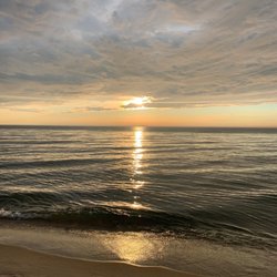 Nordhouse Dunes Wilderness Area - Sunset over Lake Michigan @ Nordhouse Dunes
