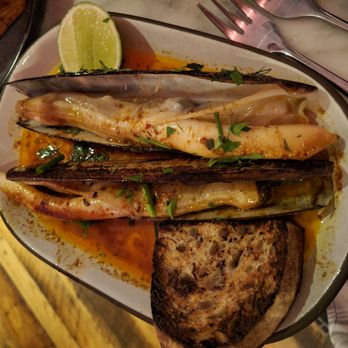 The Shipwright's Daughter - Razor clam - Seafood Near Me - Mystic, Connecticut The Shipwright's Daughter - Razor clam - Seafood Near Me - Mystic, Connecticut