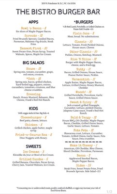 Menu photo 6 The Bistro Elizabeth City, NC Menu photo 6 The Bistro Elizabeth City, NC