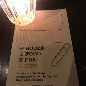 Porchlight - Non-tipping Bar - Cocktail Bars Near Me - New York, New York Porchlight - Non-tipping Bar - Cocktail Bars Near Me - New York, New York