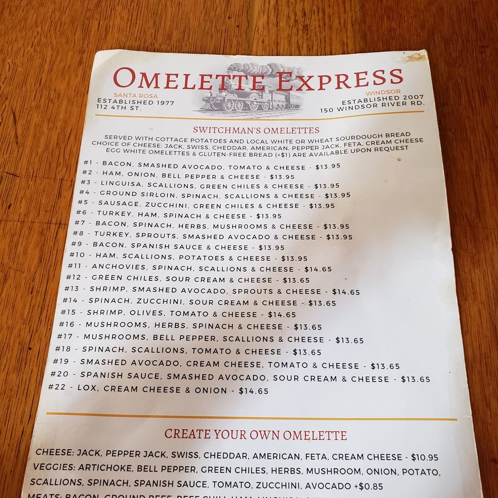Omelette Express - Breakfast & Brunch Near Me - Santa Rosa, California Omelette Express - Breakfast & Brunch Near Me - Santa Rosa, California
