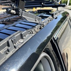 Wash Factory Express Car Wash - Broken side rails