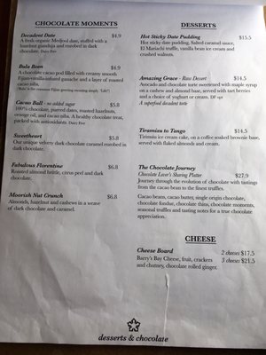 Menu photo 5 She Chocolate Lyttelton, CAN Menu photo 5 She Chocolate Lyttelton, CAN