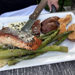 Grilled Faroe Island Atlantic Salmon Grilled Faroe Island Atlantic Salmon
