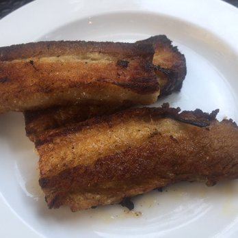 Cafe Genevieve - Crispy pork belly -crispy but somehow melt in your mouth! - Breakfast & Brunch Near Me - Jackson, Wyoming
