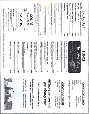 Menu photo 1 Copper Lotus Cafe & Bistro Palm Coast, FL