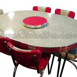 Bars and Booths - 36" x 60" Oval Cracked Ice Set