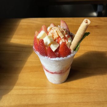 Semicolon Cafe - Strawberry bingsoo - Sandwiches Near Me - Chantilly, Virginia Semicolon Cafe - Strawberry bingsoo - Sandwiches Near Me - Chantilly, Virginia