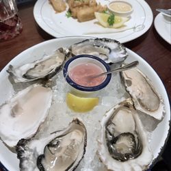 Boulcott Street Bistro - Bluff oysters ,calamari, so good !