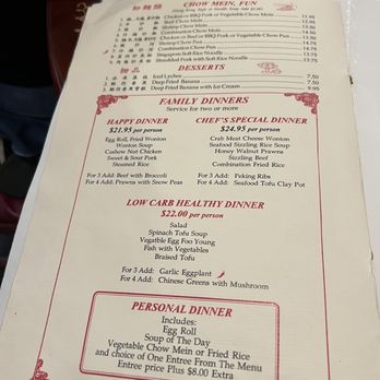 Happy Garden - Menu - Cantonese Near Me - Fairfield, California