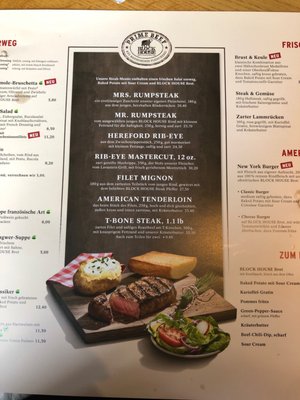 Menu photo 7 BLOCK HOUSE Nuremberg, BY