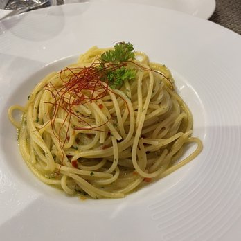 Enoteca Barberini - Homemade spaghetti with olive oil, saffron and chilis.  Yum. - Wineries Near Me - Rome, RM