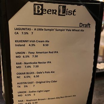 Galway Bay Irish Restaurant and Pub - Draft list - Irish Near Me - Annapolis, Maryland Galway Bay Irish Restaurant and Pub - Draft list - Irish Near Me - Annapolis, Maryland