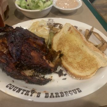Country's Barbecue - Barbecue Chicken Platter - Barbeque Near Me - Columbus, Georgia Country's Barbecue - Barbecue Chicken Platter - Barbeque Near Me - Columbus, Georgia